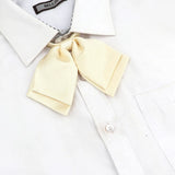 Riolio  13 Colors Girl Student Bowtie Set Women Lady Ribbon Bow Tie School Party Bowknot Pink Bule Black Classic Butterfly Accessories