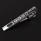 Riolio  New Fashion Tie Clip High Quality Jewelry Simple Enamel Mens Business Luxury Design Bar Pinch Clasp Tie Pin Gift