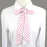 Riolio  13 Colors Girl Student Bowtie Set Women Lady Ribbon Bow Tie School Party Bowknot Pink Bule Black Classic Butterfly Accessories