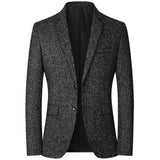 Riolio WELL DRESSED MEN Spring Autumn Blazers Men Fashion Slim Casual Business Handsome Suits Brand Men's Blazers Tops