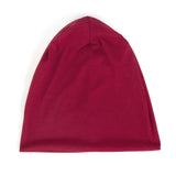 Riolio Solid Beanie Polyester Men/Women Unisex Beanies Caps Casual Beanie Hats For Women Skullies Beanies Thin Cap