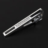 Riolio  New Fashion Tie Clip High Quality Jewelry Simple Enamel Mens Business Luxury Design Bar Pinch Clasp Tie Pin Gift