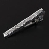 Riolio  New Fashion Tie Clip High Quality Jewelry Simple Enamel Mens Business Luxury Design Bar Pinch Clasp Tie Pin Gift