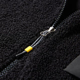 Riolio Unisex Lamb Wool Teddy Coat Men Women Cashmere Fleece Jacket Teen Couple Warm Clothing Boy Girls Varsity Techwear Spring