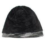 Riolio Knitted Hat Women Skullies Beanies Winter Hats For Men Bonnet Striped Caps Warm Baggy Soft Female Wool Male Beanie Hat