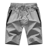 Riolio  Mens Shorts Summer Casual Male 100% Cotton Breathable Beach Shorts Mens Elastic Waist Jogger Shorts Brand Clothing 5XL