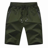 Riolio  Mens Shorts Summer Casual Male 100% Cotton Breathable Beach Shorts Mens Elastic Waist Jogger Shorts Brand Clothing 5XL