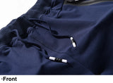 Riolio  Mens Shorts Summer Casual Male 100% Cotton Breathable Beach Shorts Mens Elastic Waist Jogger Shorts Brand Clothing 5XL