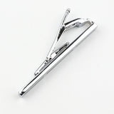 Riolio  New Fashion Tie Clip High Quality Jewelry Simple Enamel Mens Business Luxury Design Bar Pinch Clasp Tie Pin Gift