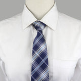 Riolio  School Uniform Bow Tie Set For Boys Girls Polyester Plaid Striped British Slim Necktie Bowtie Party Student Children Accessories