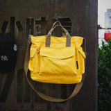 Riolio  Korea ins canvas shoulder bag new fashion crossbody bag leisure large-capacity portable schoolbag bag purses and handbags