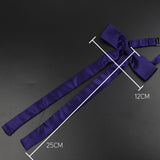 Riolio  Long Silm Ribbon Bowtie Fashion Pretty Solid Color Adjustable Bowknot Black Pupple Orange Butterfly For School Girl Accessories