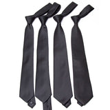 Riolio  New Mens Tie 8cm 7cm 6cm Classic Black Slim Ties for Men Accessories Neckties Wedding Party Formal Dress Casual Solid Gifts Tie