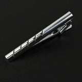 Riolio  New Fashion Tie Clip High Quality Jewelry Simple Enamel Mens Business Luxury Design Bar Pinch Clasp Tie Pin Gift