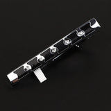 Riolio  New Fashion Tie Clip High Quality Jewelry Simple Enamel Mens Business Luxury Design Bar Pinch Clasp Tie Pin Gift