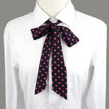 Riolio  13 Colors Girl Student Bowtie Set Women Lady Ribbon Bow Tie School Party Bowknot Pink Bule Black Classic Butterfly Accessories