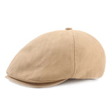 Riolio  Art Painter Beret Newsboy Spring and Autumn Peaked Cap Retro Hat Women Men Cotton Solid Casual Outdoor Hat