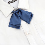 Riolio  13 Colors Girl Student Bowtie Set Women Lady Ribbon Bow Tie School Party Bowknot Pink Bule Black Classic Butterfly Accessories