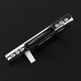 Riolio  New Fashion Tie Clip High Quality Jewelry Simple Enamel Mens Business Luxury Design Bar Pinch Clasp Tie Pin Gift