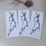Riolio 1Pc Arm Branch Waterproof Temporary Tattoo Stickers Men Women Hand Back Personality Cool Art Fake Tattoos Gothic Tattoo Sticker