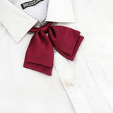 Riolio  13 Colors Girl Student Bowtie Set Women Lady Ribbon Bow Tie School Party Bowknot Pink Bule Black Classic Butterfly Accessories