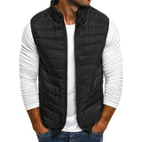 Riolio Vest Men Autumn Jackets Thick Vests Man Sleeveless Coats Male Warm Cotton-Padded Waistcoat Men Gilet Veste Hommes