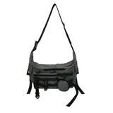 Riolio  Ins shoulder messenger bag, male fashion brand Harajuku functional bag, fashion joker, student dark wind tooling bag, female.