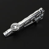 Riolio  New Fashion Tie Clip High Quality Jewelry Simple Enamel Mens Business Luxury Design Bar Pinch Clasp Tie Pin Gift