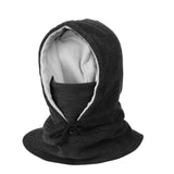 Riolio Men Balaclava Ski Cycling Caps Fleece Hood Windproof Face Mask Outdoor Neck Warmmer Winter Bicycle Thermal Fleece Balaclava Hats