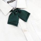 Riolio  13 Colors Girl Student Bowtie Set Women Lady Ribbon Bow Tie School Party Bowknot Pink Bule Black Classic Butterfly Accessories