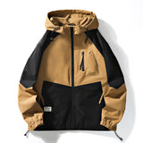 fall fashion Jacket Men's Spring and Autumn Hooded Loose Workwear Mountain