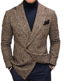 Riolio fashion suits for men Casual Suit Men's Gentleman Casual Suit Jacket Men's plus Size