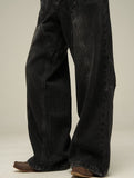 Riolio - BLACK RODEO DENIM JEANS - chill guy 90s fashion mens fashion