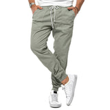 Spring and Autumn Men's Casual Pants Loose Ankle-Tied Trousers Leisure Sports Outdoor Overalls