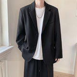 suit Korean Style Light Mature Casual Suit Men's Spring and Autumn Boys Loose Suit Jacket Jacket