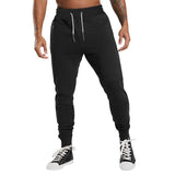 Men's Drawstring Casual Sports Trousers Breathable Men