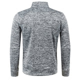 Riolio Autumn Winter Men's Zipper Knit Long Sleeves Thin Cashmere Fashion Top Sweater Coat