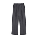 Riolio - WIDE STRAIGHT LOOSE PANTS - chill guy 90s fashion mens fashion