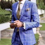 semi formal men outfit Hot-Selling Style New Digital Printing Plaid Men's Casual Suit Men's Jacket