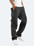 Spring Japanese Style Workwear Thin Men's Casual Pants Fashionable Urban Multi-Pocket Casual Sports Pants