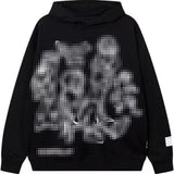 mens hoodies Autumn Hip Hop Street Graffiti Hoodie Men's and Women's Retro Casual Sports Couple Sweater