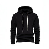 Polar Fleece Hooded Sweater plus Size Men's Autumn and Winter Fleece-lined Warm Sports Pullover Hoodie