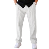 Young Men's Spring and Autumn Loose Straight Sports Casual Trousers American Oversize Long Pants