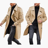 mens clothing styles casual Woolen Men's Coat Autumn and Winter New Warm Thickened Coat