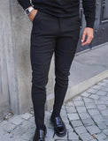 business casual men Spring and Summer Casual Pants Autumn New Men's Outdoor Slim Stretch Pants Straight Sports Pants