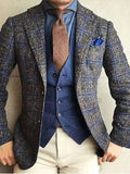 semi formal men outfit Hot-Selling Style New Digital Printing Plaid Men's Casual Suit Men's Jacket