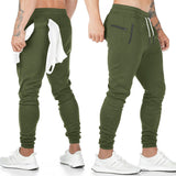 Sports Trousers Men's Drawstring Zipper Pocket Leisure Outdoor Sports Pants Men