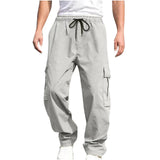 guy outfits New Summer Youth Casual Pants Men's Loose Straight Casual Trousers Men