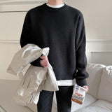 Riolio - KNITTED SWEATER - chill guy 90s fashion mens fashion