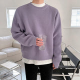 Riolio - KNITTED SWEATER - chill guy 90s fashion mens fashion